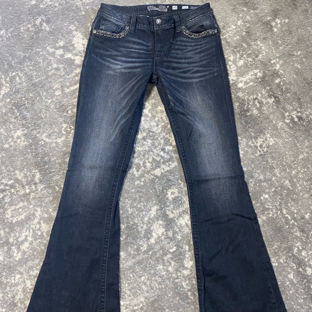 Black miss me flare jeans size 30